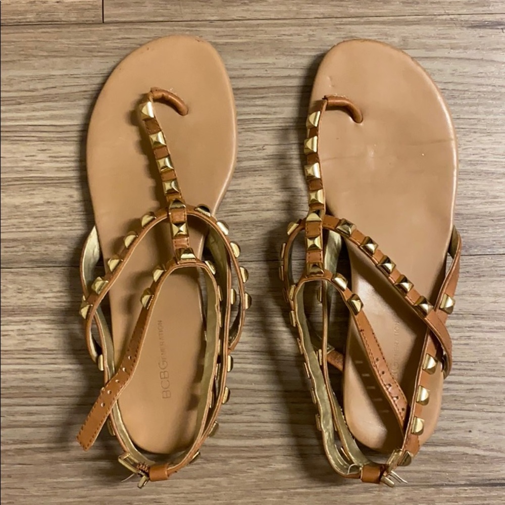 BCBG Studded Sandals